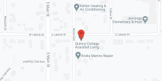 The Lodge of Quincy in google map