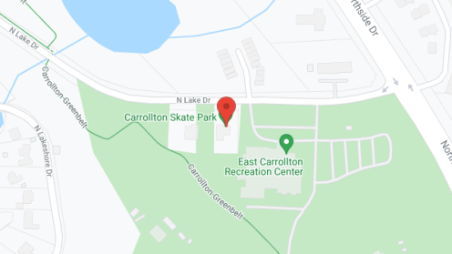 Map of the neighborhood around Pathways Center Independent Group Res.- Men