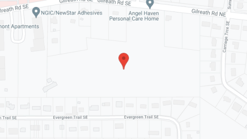 Map of the neighborhood around Angel Haven PCH