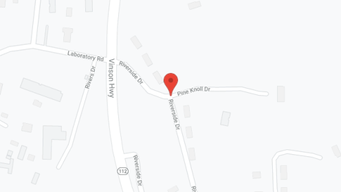 Map of the neighborhood around 2 PINE KNOLL