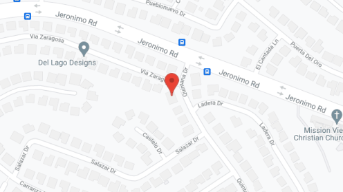 Map of the neighborhood around Shaline Care IV