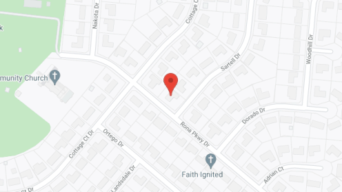 Map of the neighborhood around Forever Home