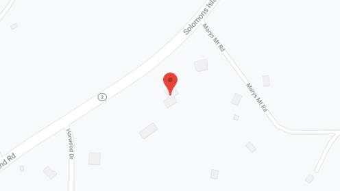 Map of the neighborhood around Country Home