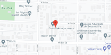 Giant Oaks in google map