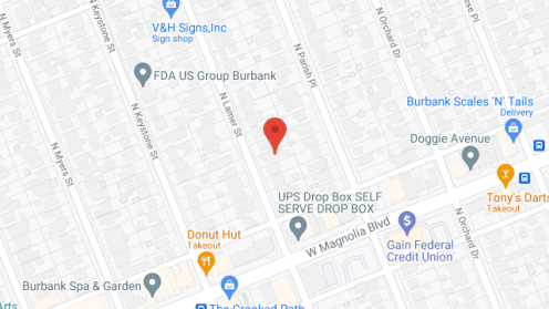 Map of the neighborhood around E and E SUNSHINE MANOR