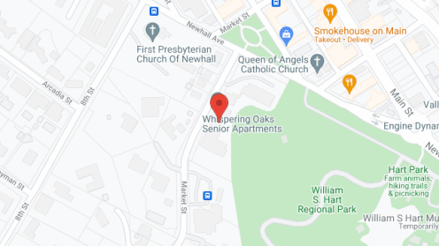 Map of the neighborhood around Whispering Oaks Apartments