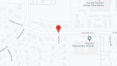 Map of the neighborhood around Autumn Living North