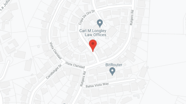 La Jolla Chateau de Oro in google map