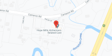 Cardinal Care of Hope Mills in google map