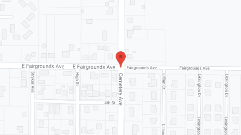 Map of the neighborhood around Jerseyville Estates