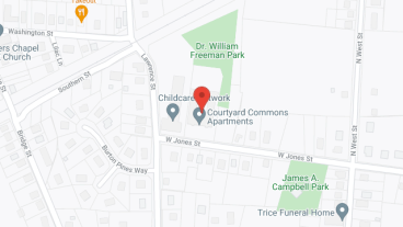 Courtyard Commons in google map