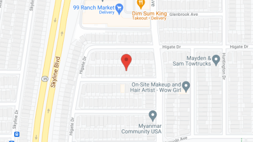Map of the neighborhood around 1st Pacific Coast Homes