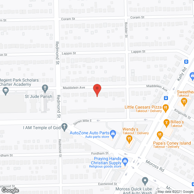 Bless House in google map