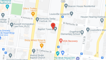 Baptist Towers in google map