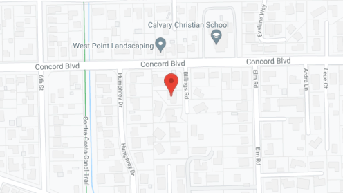 Map of the neighborhood around Penny's Guest Home- Billings