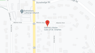 Halina's Care Home in google map