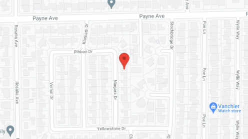 Map of the neighborhood around Golden Age Senior Care Center