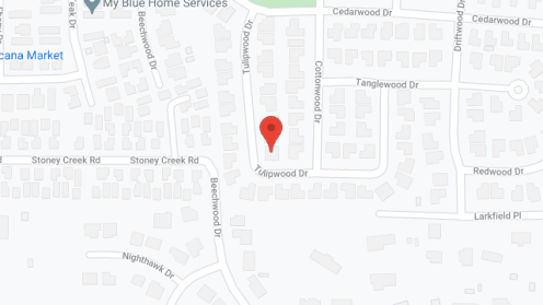 Map of the neighborhood around Divine Home for the Elderly