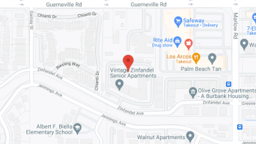Orchard West Senior Apartments in google map