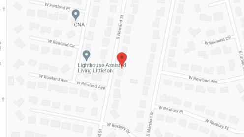Map of the neighborhood around Lighthouse Assisted Living Inc - Newland