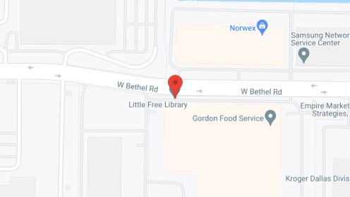 Map of the neighborhood around TexSen Group Homes LLC