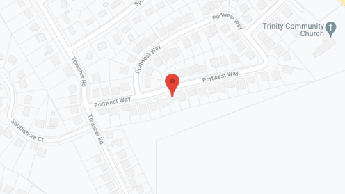 Map of the neighborhood around Superior Care II