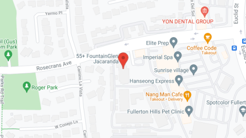 Map of the neighborhood around Jacaranda