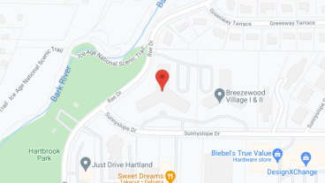 Breezewood Apartments in google map