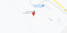 Oak Creek Assisted Living in google map