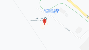 Oak Creek Assisted Living in google map