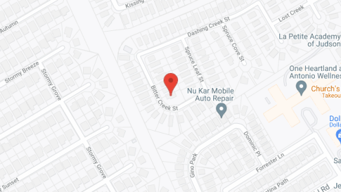 Map of the neighborhood around Our Golden Years