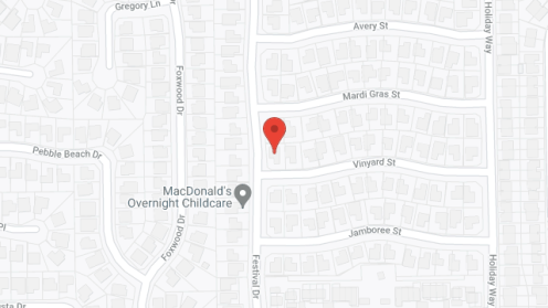 Map of the neighborhood around Roxie's Elderly Homes