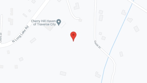 Map of the neighborhood around Cherry Hill Haven II
