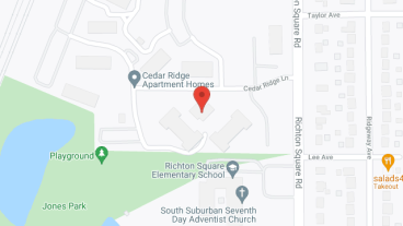 Cedar Ridge Apartments in google map