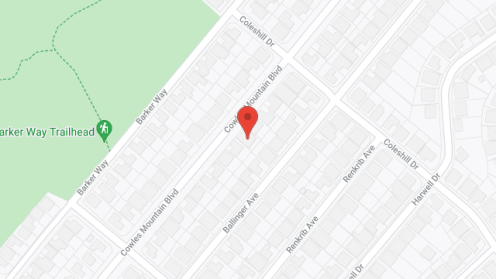Map of the neighborhood around Miss Emma's
