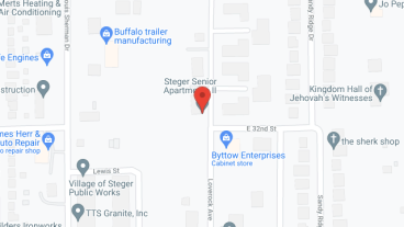 Millenium Village Apartments (frmly Steger Senior Apartments) in google map