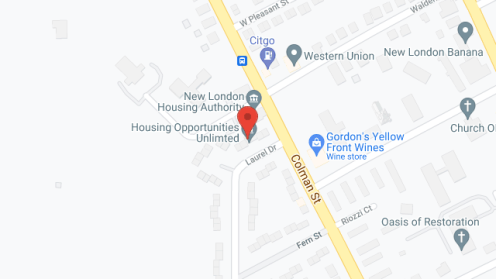 Map of the neighborhood around Pride Point Apartments