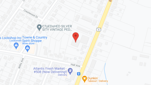 Map of the neighborhood around Maple Hill Apartments