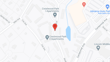 Crestwood Apartments I in google map