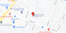 Victoria Towers in google map