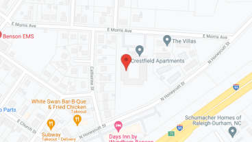Crestfield Apartments in google map