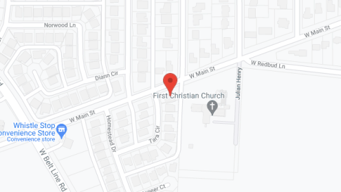 Map of the neighborhood around Bernadette's Loving Home