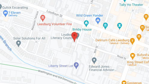 Map of the neighborhood around Symphony Square