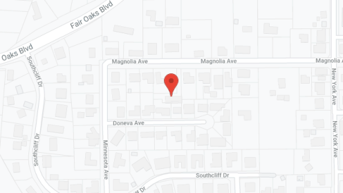 Map of the neighborhood around Fair Oaks Manor