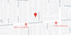 Covina Village in google map