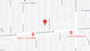 Covina Village in google map
