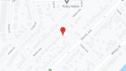 Map of the neighborhood around Oasis Senior Care Center