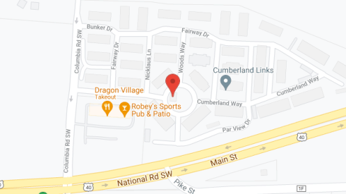 Map of the neighborhood around Cumberland Links