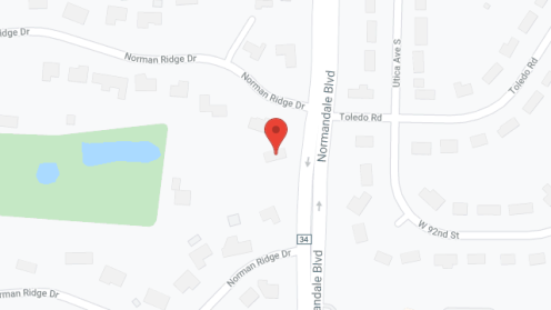 Map of the neighborhood around Norman Ridge Gardens Residential Care