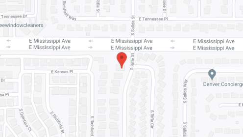 Map of the neighborhood around Rock Creek Assisted Living- Somerset Village